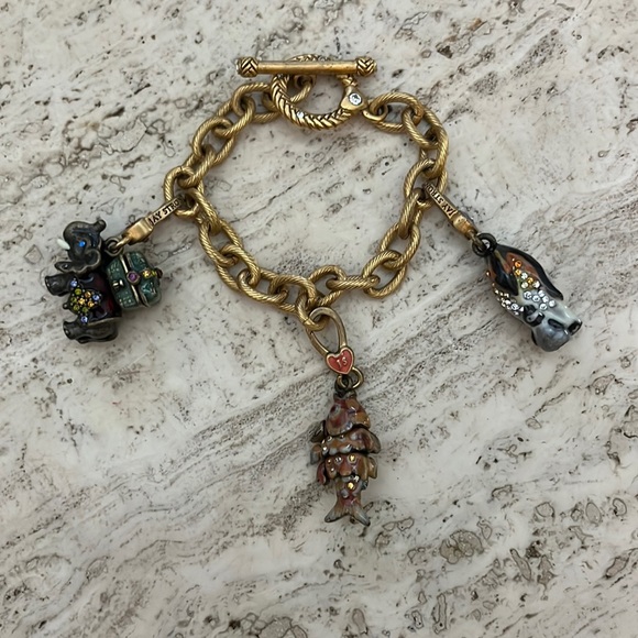 Jay Strongwater Jewelry Jay Strongwater Bracelet And Charms Poshmark